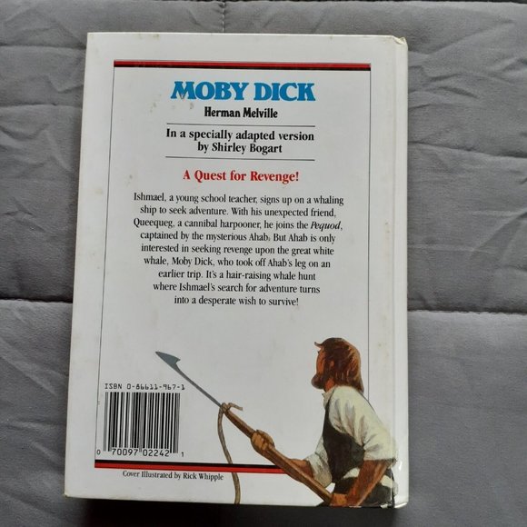 Great Illustrated Classics Ser. Moby Dick by Herman Melville (1990, Hardcover) - Picture 2 of 12